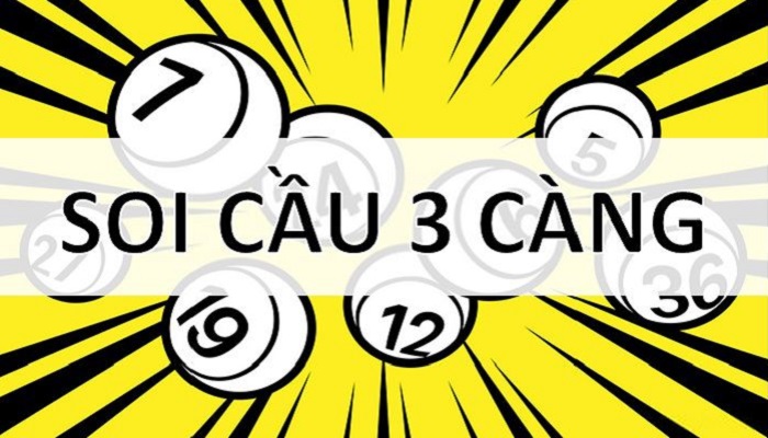 Khái niệm về soi cầu 3 càng